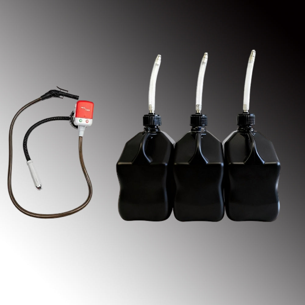 7-Piece 5-Gallon Racing Fuel Utility Jug Set